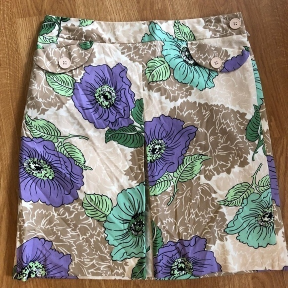 Ann Taylor LOFT Size 10 Skirt Floral
